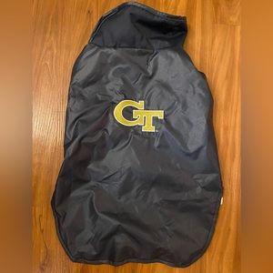 Georgia Tech Dog Windbreaker size L flannel lined